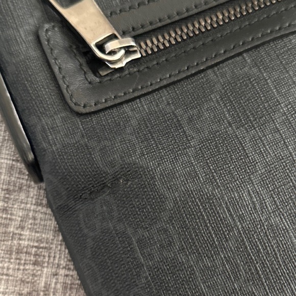 UNISEX 💯Authentic Gucci Supreme Coated Canvas Gg Messenger Crossbody Bag - Picture 13 of 16